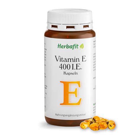 Vitamin E 400 Iu Capsules Order Online Now Herbafit