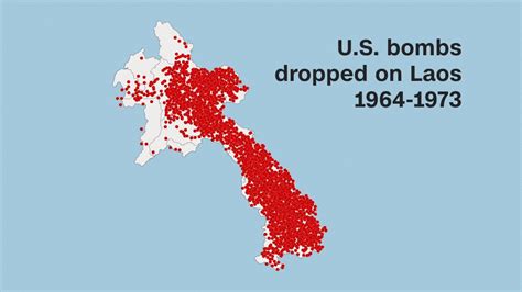 Us Bombs Dropped On Laos 270 Million Bombs Were Dropped On Laos In A