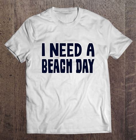 i need a beach day