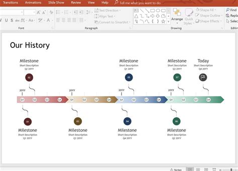 How To Create A Timeline In Powerpoint