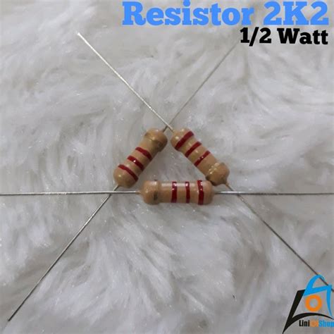 Jual Resistor Setengah Watt 2k2 Di Lapak Lini Olshop Bukalapak