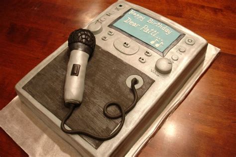 Karaoke Birthday Cake