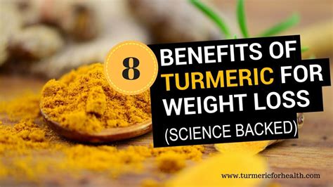 Awesome Benefits Of Turmeric For Weight Loss Science Backed Youtube