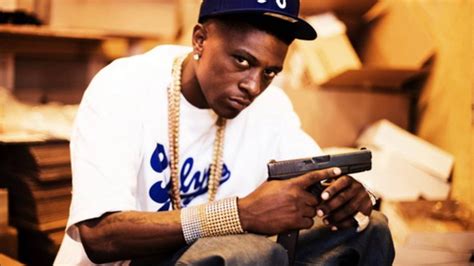 Lil Boosie Gangsta Rapper Rap Hip Hop Weapon Gun Pistol Wallpaper