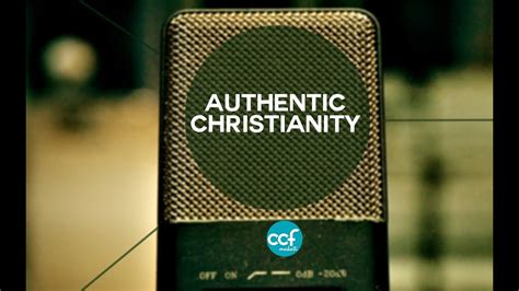 Authentic Christianity By Ptr Danny Urquico Youtube