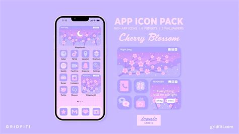 10 Purple App Icon Packs For Ios 17 Iphone And Ipad Gridfiti