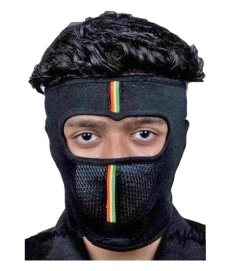 Kingsway Balaclava Half Face Mask For Men Size L Color Black