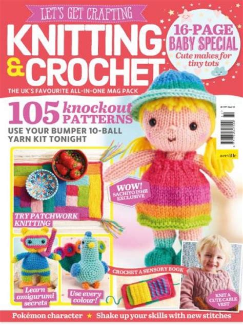 Let S Get Crafting Knitting Crochet Issue June Download Free Pdf Magazine
