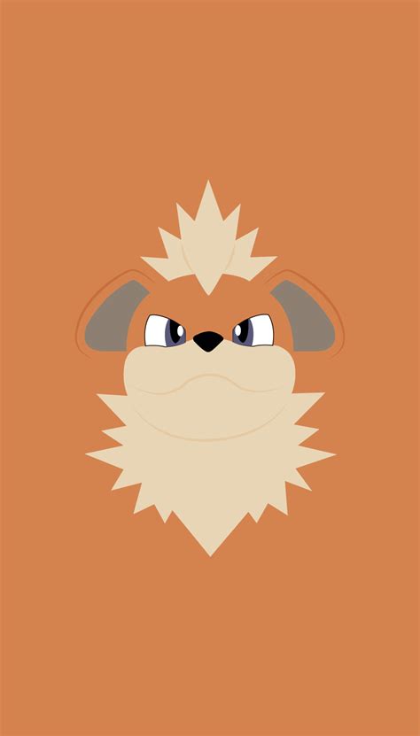 Growlithe And Arcanine Wallpaper