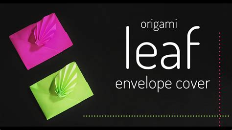 How To Make A Origami Leaf Envelope Janaksinh Makwana Youtube