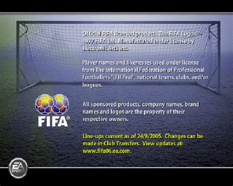 Fifa Soccer 06 Screenshots Mobygames