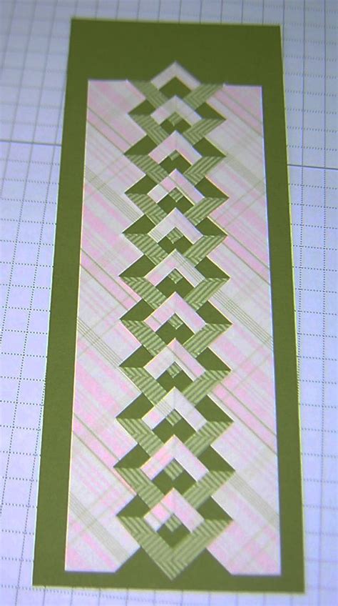 Image Result For Braided Card Template Paper Bookmarks Paper Crafts