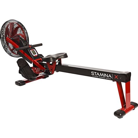Stamina Exercise Foldable X Air Rower Rowing Machine With Lcd Display