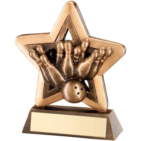 Ten Pin Star Mini Award Trophies2u