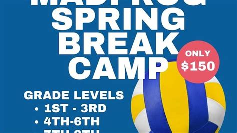 3 Day Spring Break Volleyball Camp Madfrog Volleyball