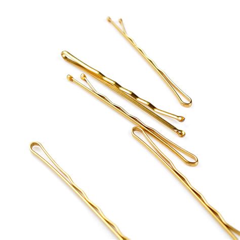 Buy 10pcs 5cm Hair Waved U Shaped Bobby Pin Barrette Grip Clip Gold Hair Pins