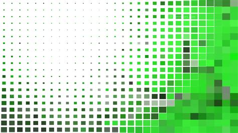 Abstract Green And White Square Mosaic Background Vector Graphic