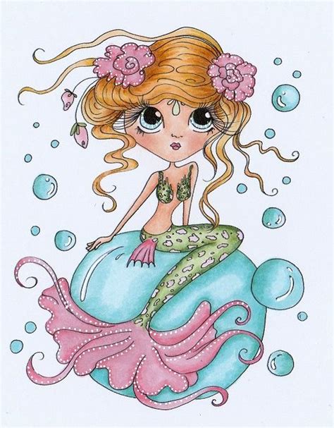 Img849 My Besties Mermaid Digi Stamp By Sherri Baldy