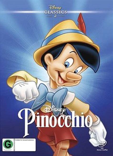 Disney Classics 2 Pinocchio Dvd Region 4 Free Shipping