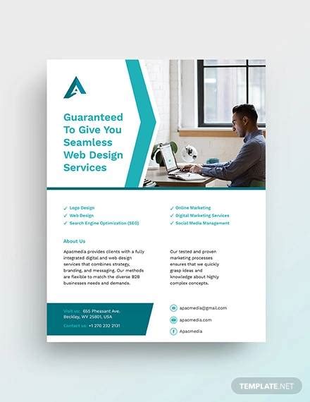 Free 19 Web Flyer Templates In Psd Ms Word Ai Eps Indesign