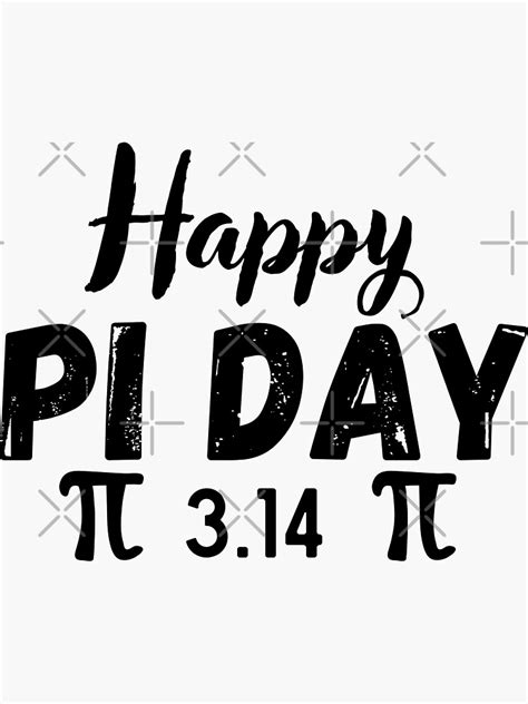 Adorable Happy Pi Day 314 Design For Math Teacher Sticker By