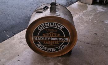 S Harley Oil Can Collectors Weekly