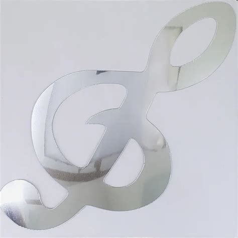 Music Note Clef Cutouts Plastic Shapes Confetti Die Cut Free Shipping