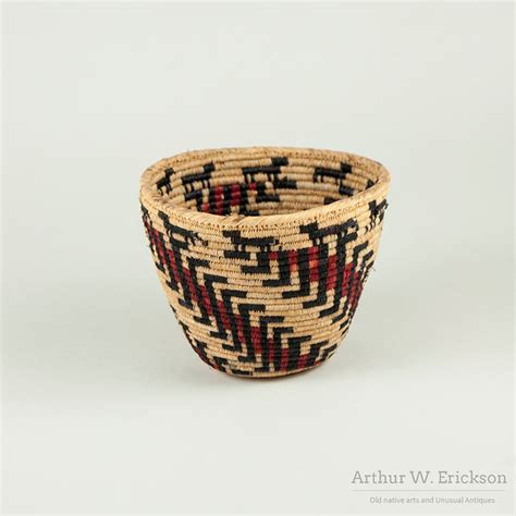 Small Richard Cultee Skokomish Basket