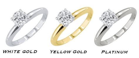 The Differences Between White Gold And Platinum Lincroft