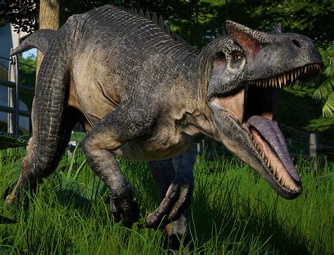 Jurassic World Evolution Allosaurus By Qwoodland On Deviantart