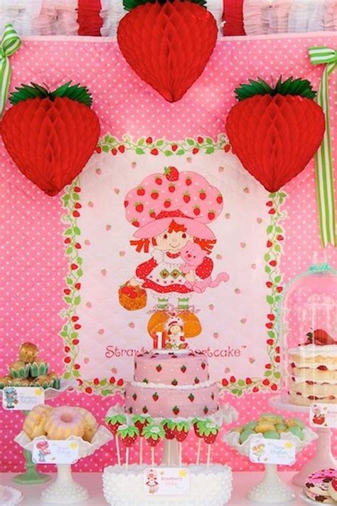 This Vintage Strawberry Shortcake Birthday Party Is Everything