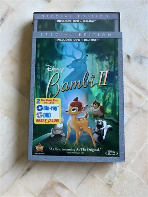 Bambi Ii Two Disc Special Edition Blu Ray Dvd Combo In Dvd Packaging