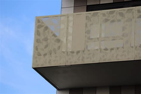 Perforated Balustrades For Metal Balconies Sapphire Balconies