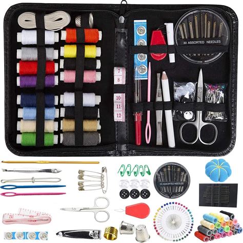 Sewing Kits Collectibles Set Sewing Tool Pack Kit Thread Threader