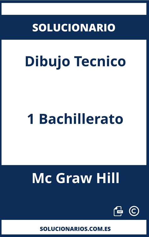 Solucionario De Dibujo Tecnico Bachillerato Mc Graw Hill