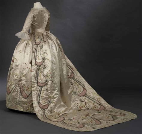 Marie Antoinette S Original Court Dress By Rose Bertin Kept At The