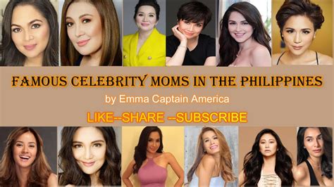 Famous Celebrity Moms In The Philippines Youtube