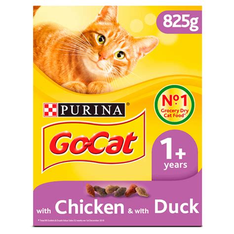 Lily's kitchen prides itself on using top quality ingredients, so no meat or fish meal, rendered meat or bone meal fillers are used in their products. GO-CAT with Chicken and Duck Dry Cat Food 825g | Pet Food ...