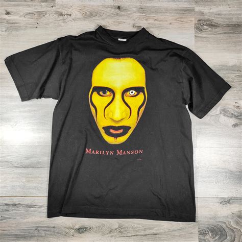 vintage 1997 marilyn manson t shirt sex is dead grailed