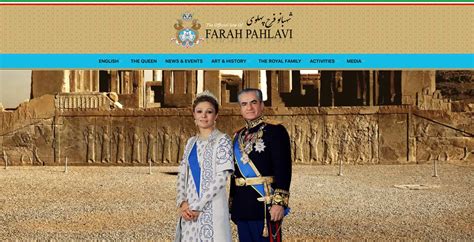Queen Farah Pahlavi Shahbanou Of Iran