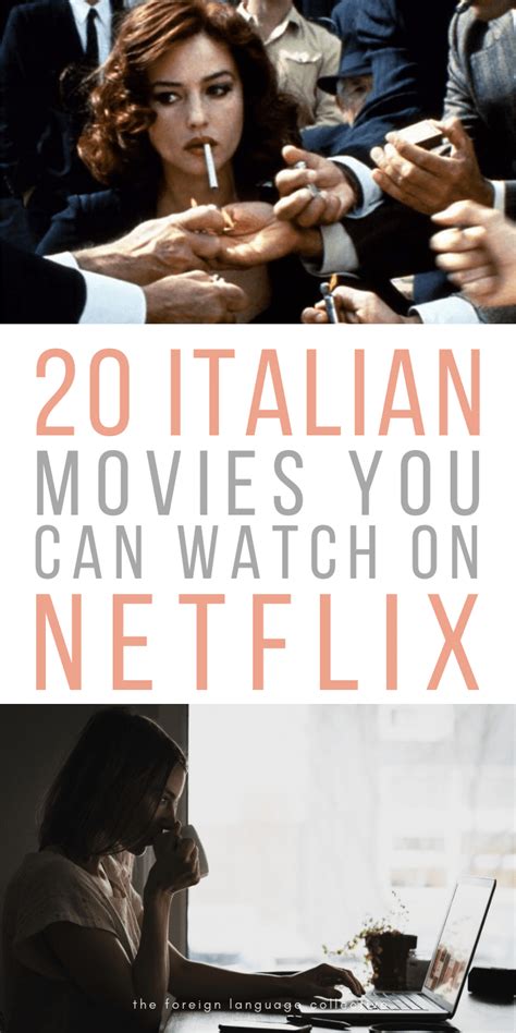 Here are the sexiest films to stream now that are almost just as good as porn. 20 Amazing Italian Movies You Can Find On Netflix in 2020