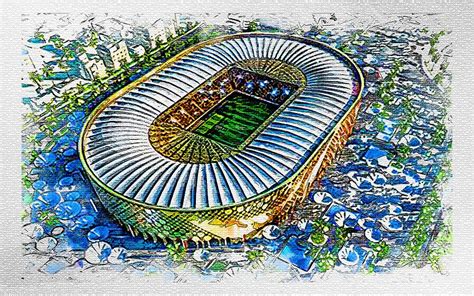 Qatar University Stadium Stars League Doha Football Soccer 2022 Fifa