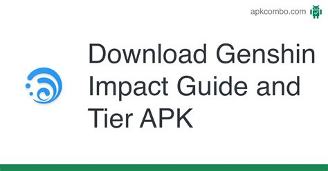 Genshin Impact Guide And Tier Apk Android App Free Download