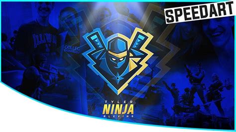 Download Ninja Fortnite Speed Art Wallpaper