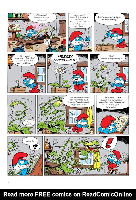 Read Online The Smurfs Comic Issue 6