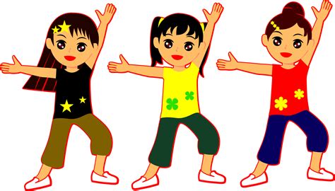 Clipart Dancing Girls Dancing Girls Clip Art Png Download Full