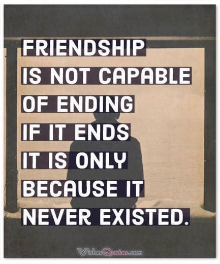 Broken Friendship Losing A Friend Quotes And Sayings