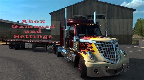 American Truck Simulator Xbox Gamepad And Settings Youtube