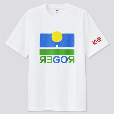 Short Sleeve Graphic T Shirt Roger Federer Uniqlo Us