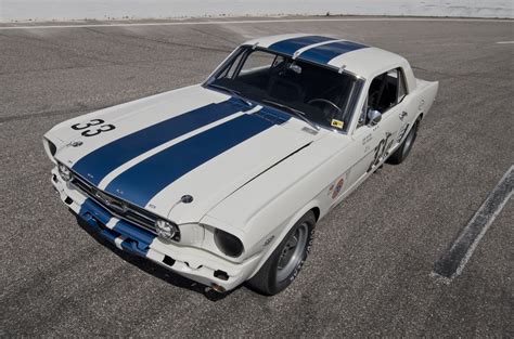 1966 Shelby Ford Mustang Scca Group 2 American Sedan Race